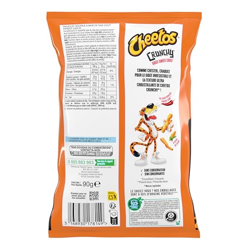 cheetos-crunchy-snack-souffl-sweet-chili-90g-pic image 6