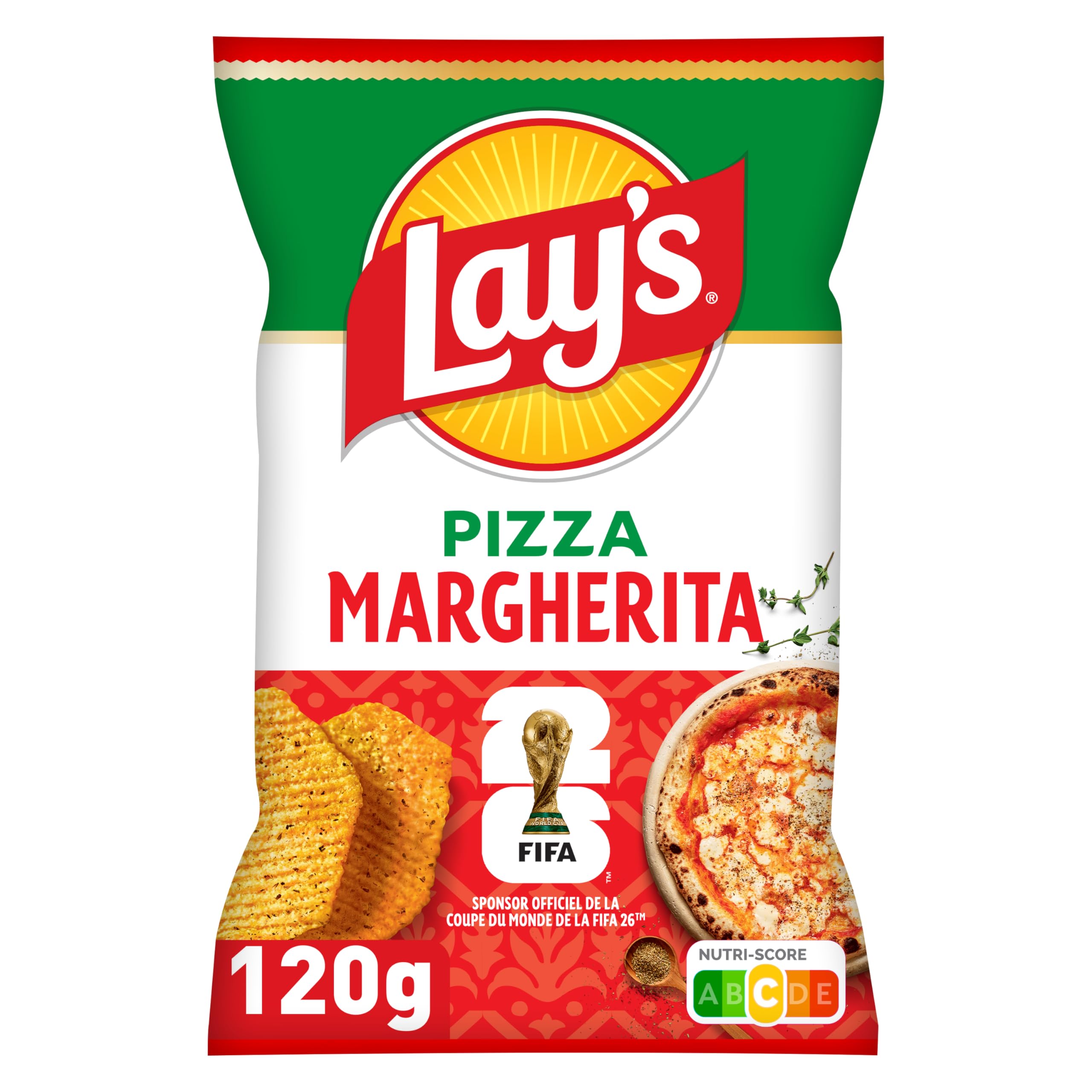 lay-s-ondul-es-chips-pizza-margherita-120g-intense image 1