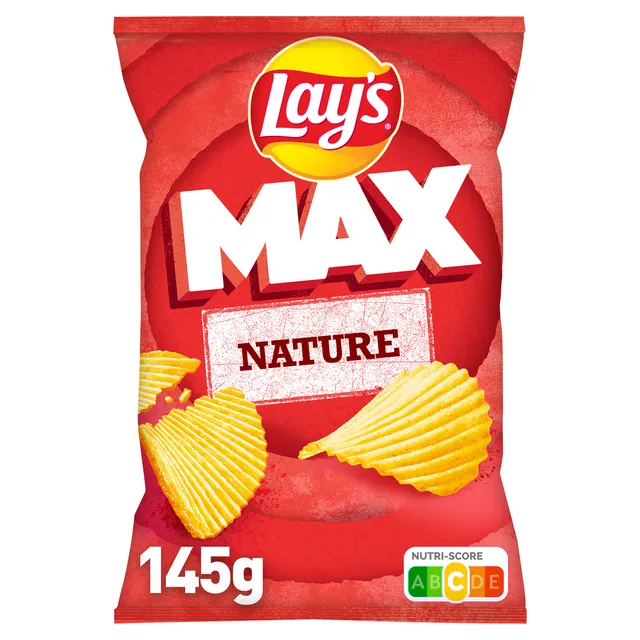 lay-s-max-chips-ondul-es-nature-145-g-maxi-craquantes image 1