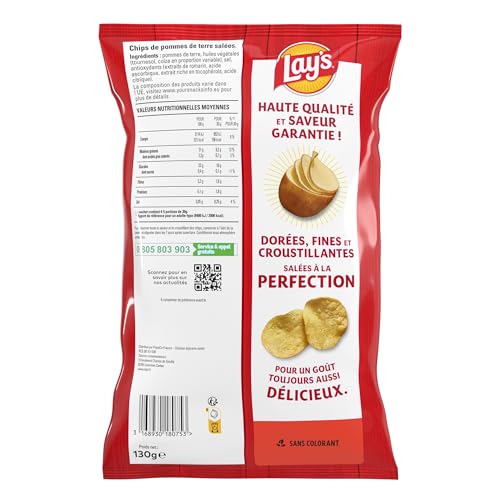 lay-s-classique-chips-nature-130g-lot-de-10 image 5