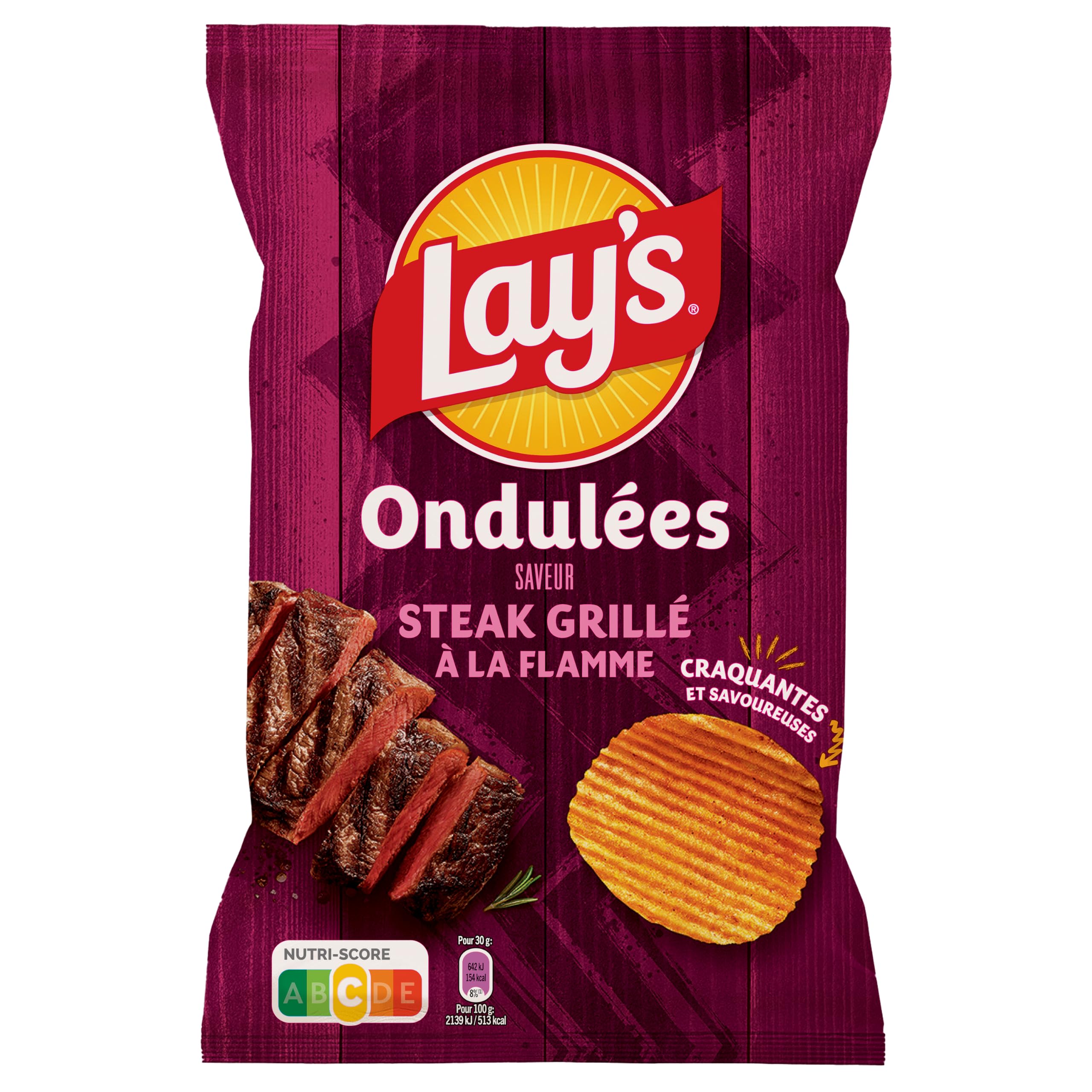 lay-s-ondul-es-chips-steak-grill-flamme-120g image 3