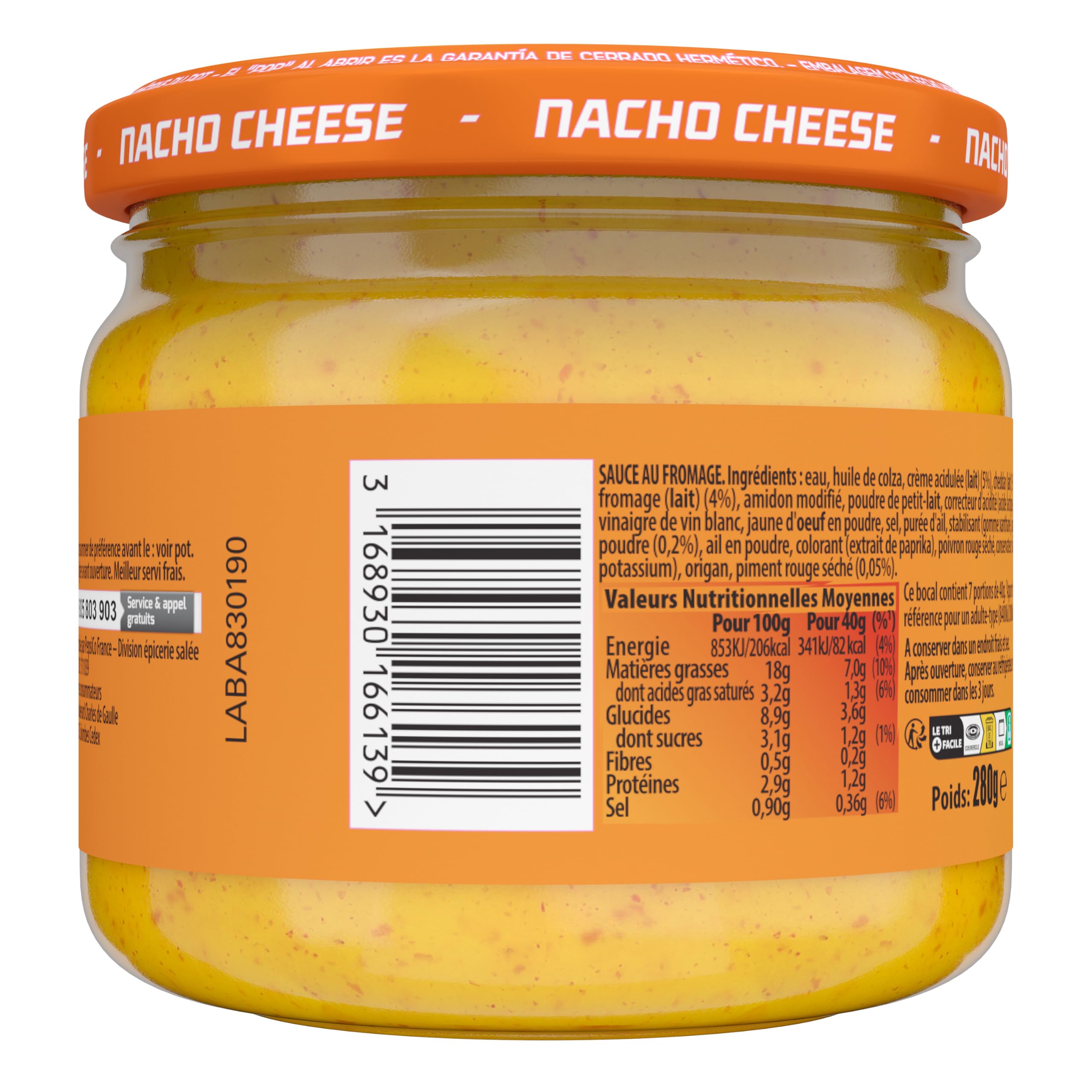 doritos-nacho-cheese-sauce-fromage-280-g-dipper image 2