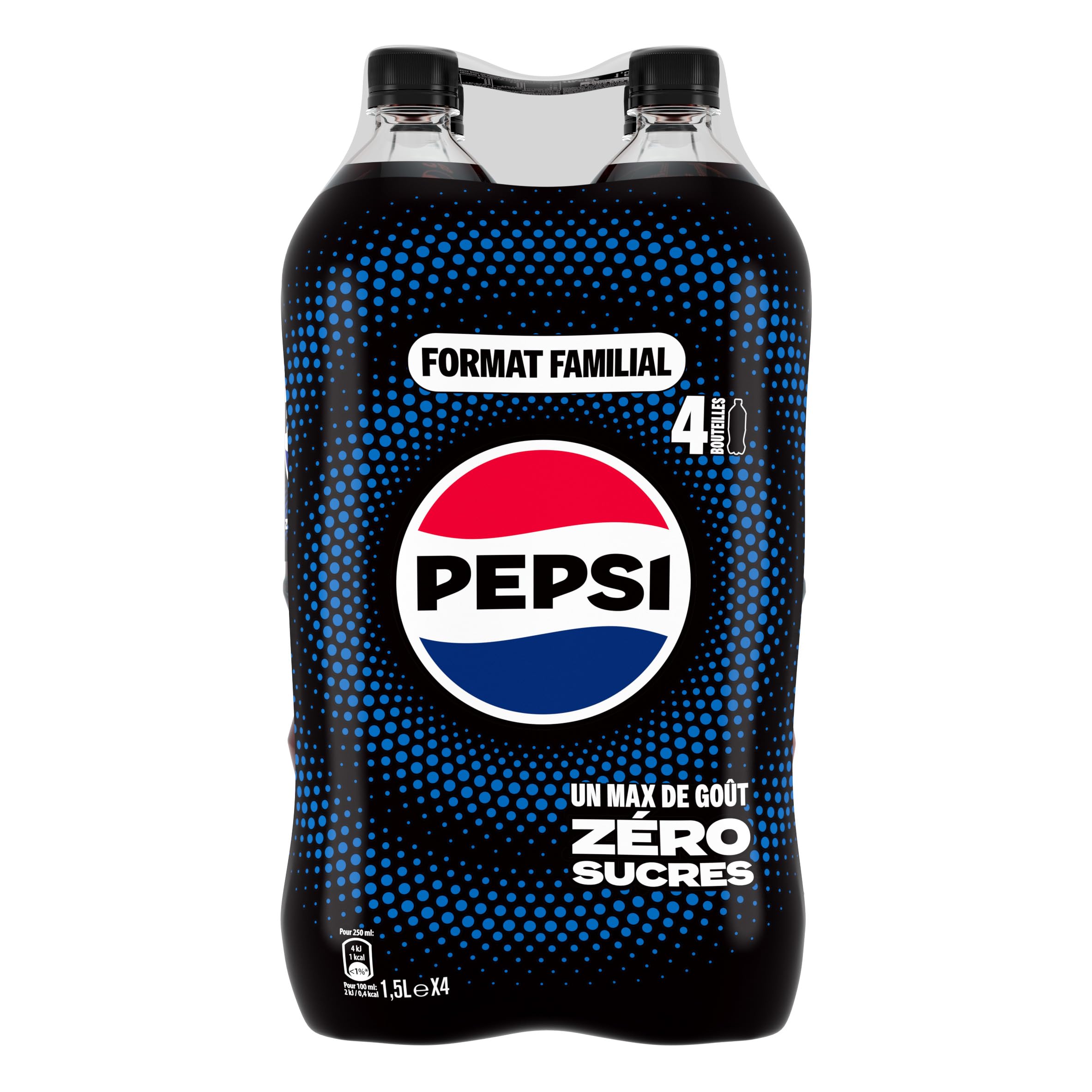 pepsi-z-ro-sucres-soda-cola-4-x-1-5-l-familial image 3