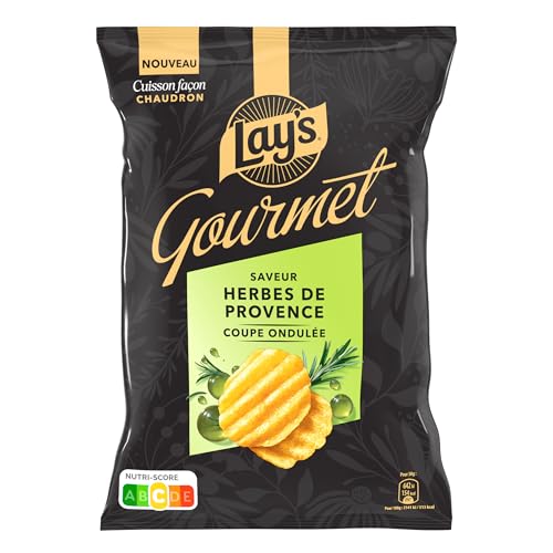 lay-s-gourmet-herbes-de-provence-chips-ondul-es-120g-lot-12 image 6