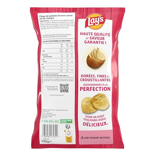 lay-s-classique-chips-sel-et-vinaigre-130g image 7