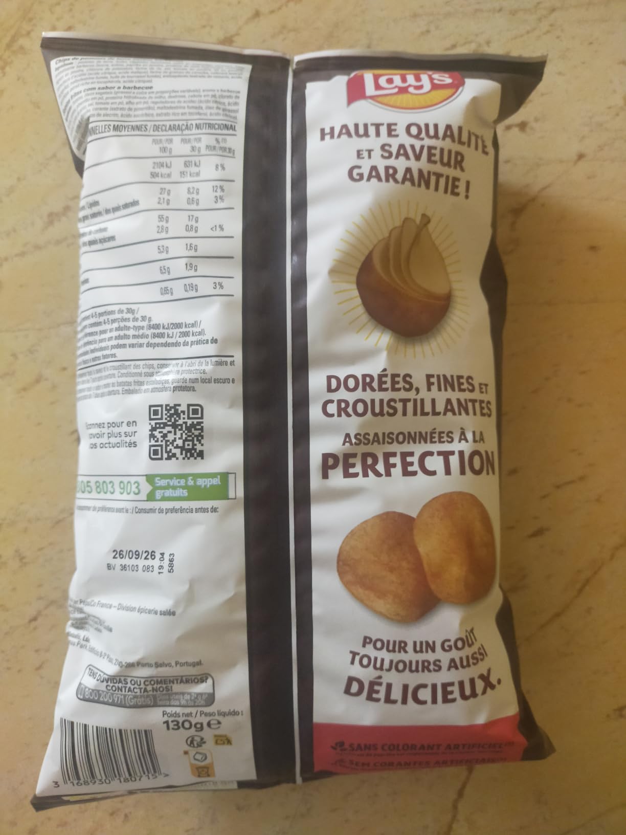 Poudre marquée