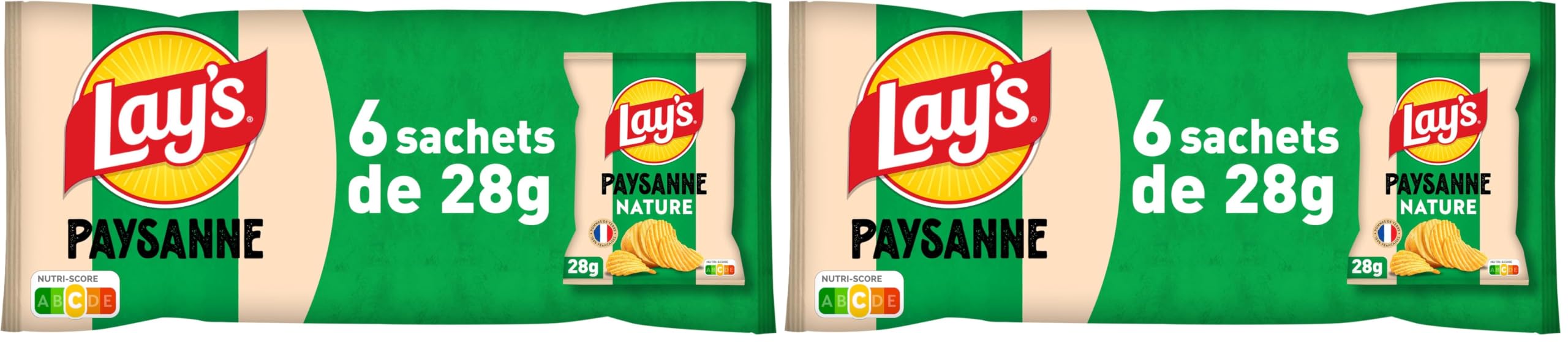 lay-s-paysanne-chips-ondul-es-nature-6x28g image 5