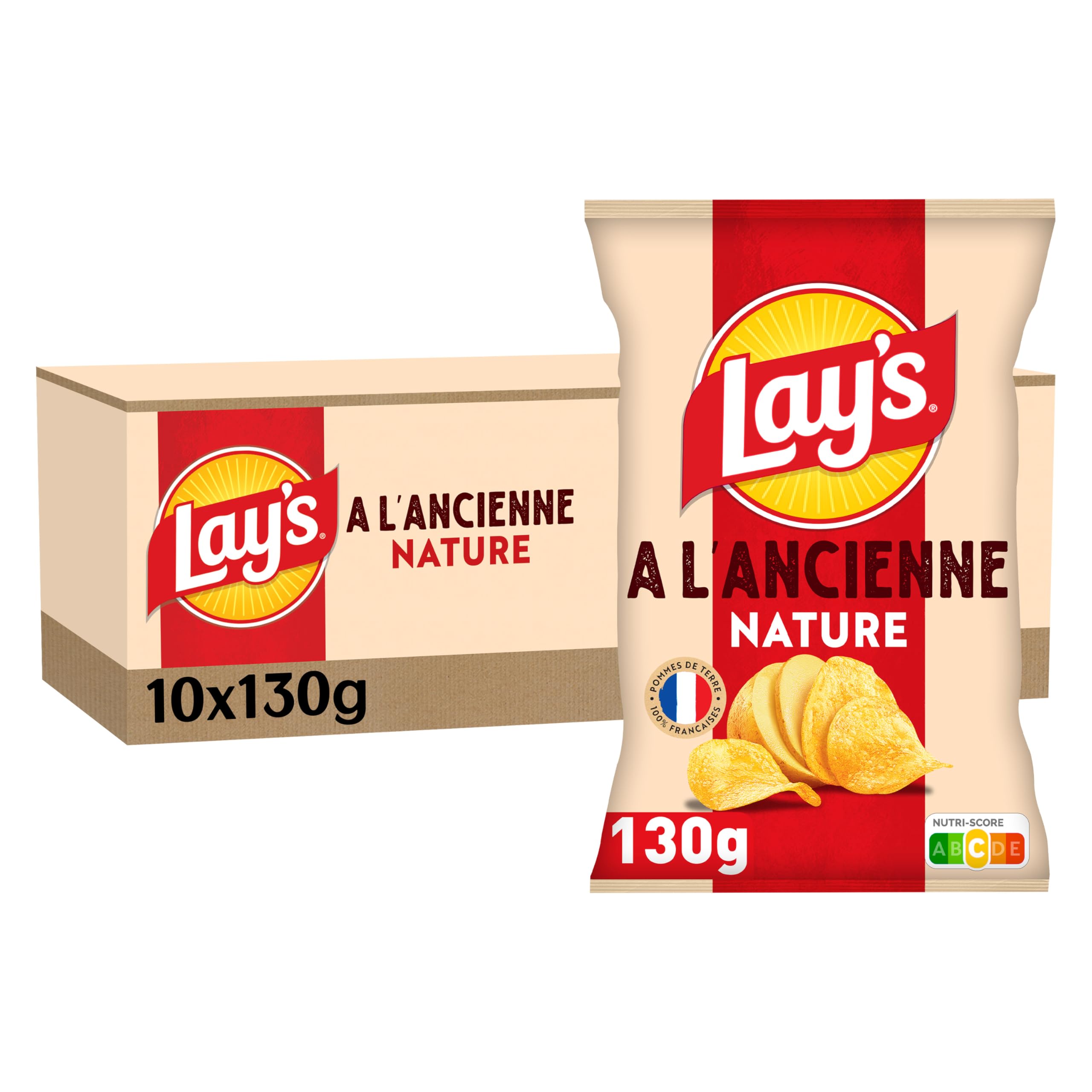 lay-s-recette-l-ancienne-chips-nature-10x130g-paisses image 1
