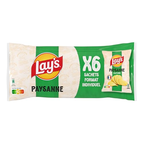 lay-s-paysanne-chips-ondul-es-nature-6x28g image 7