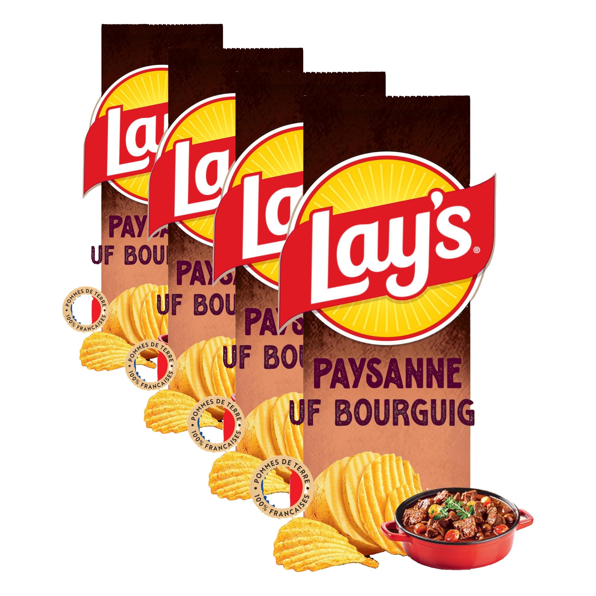 lay-s-paysanne-chips-b-uf-bourguignon-120-g image 5