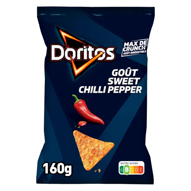 doritos-sweet-chilli-pepper-tortilla-160-g-piment-doux image 1