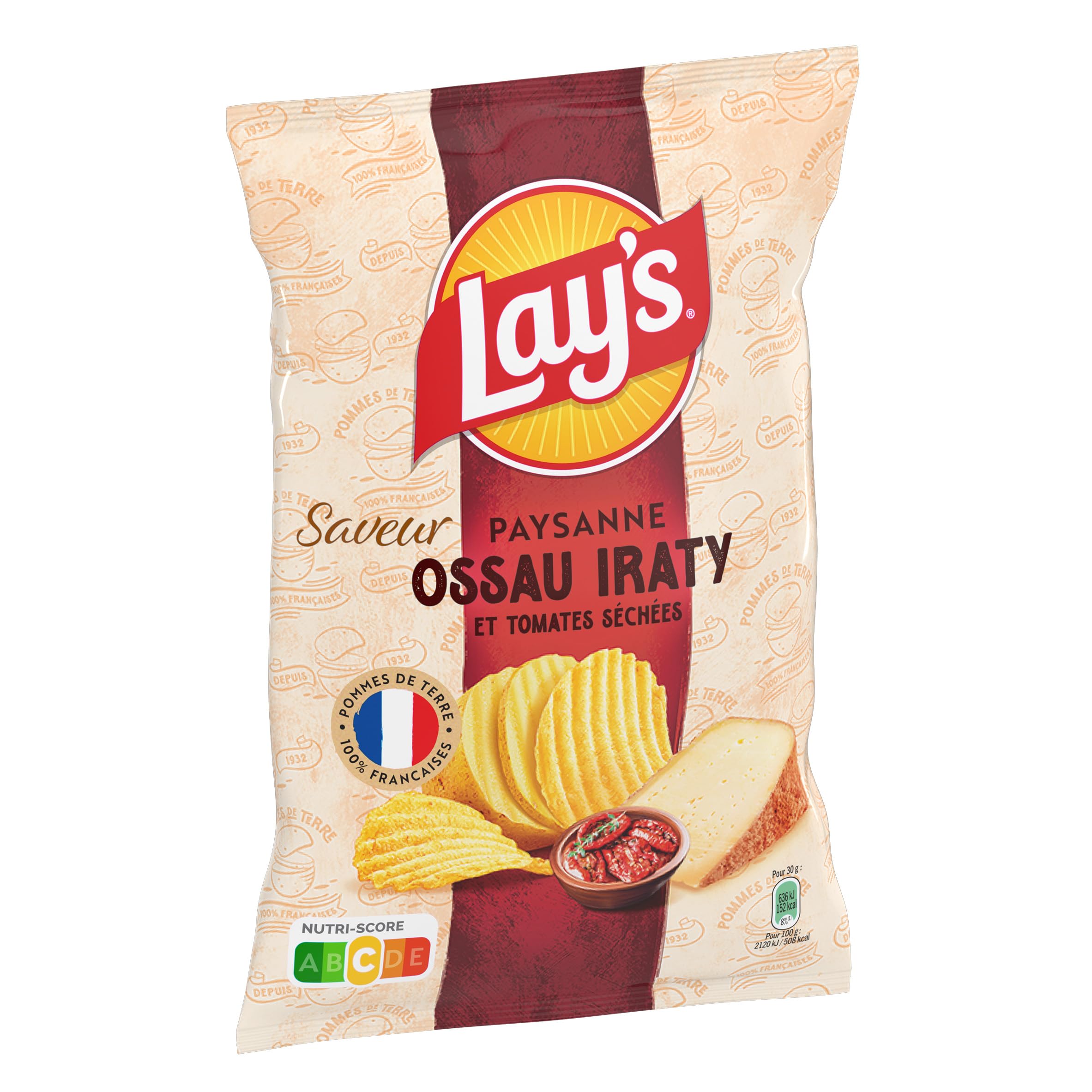 lay-s-recette-paysanne-chips-ossau-iraty-tomates-s-ch-es-120g image 4