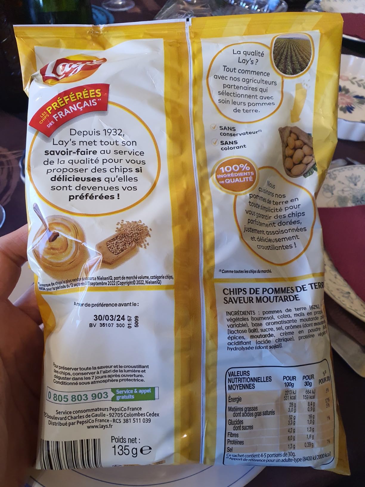 Sachet frais