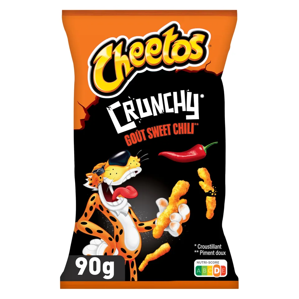 cheetos-crunchy-snack-souffl-sweet-chili-90g-pic image 1