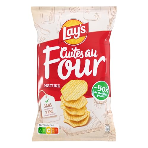 lay-s-cuites-au-four-chips-nature-130-g-moins-grasses image 7