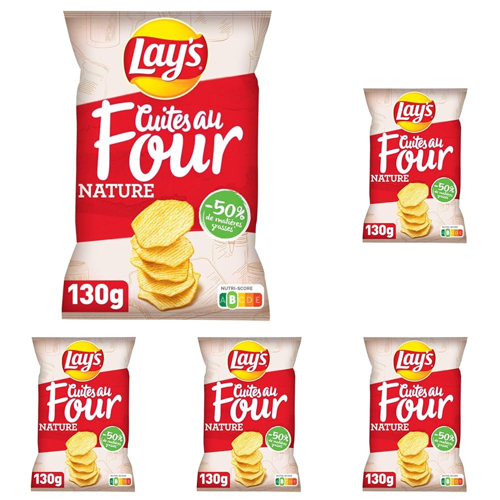 lay-s-cuites-au-four-chips-nature-130-g-moins-grasses image 5