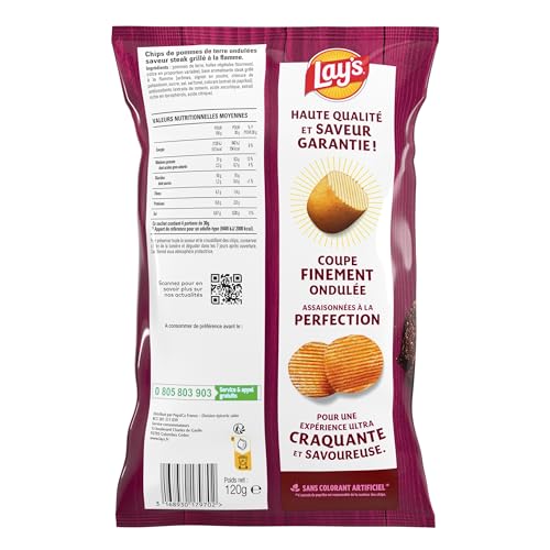 lay-s-ondul-es-chips-steak-grill-flamme-120g image 7