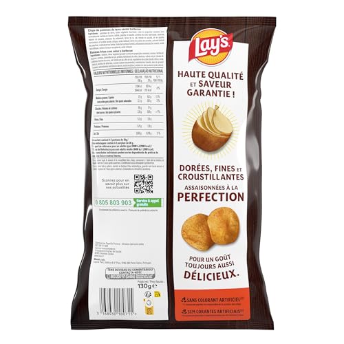 lay-s-classique-chips-barbecue-130g-lot-de-10 image 5
