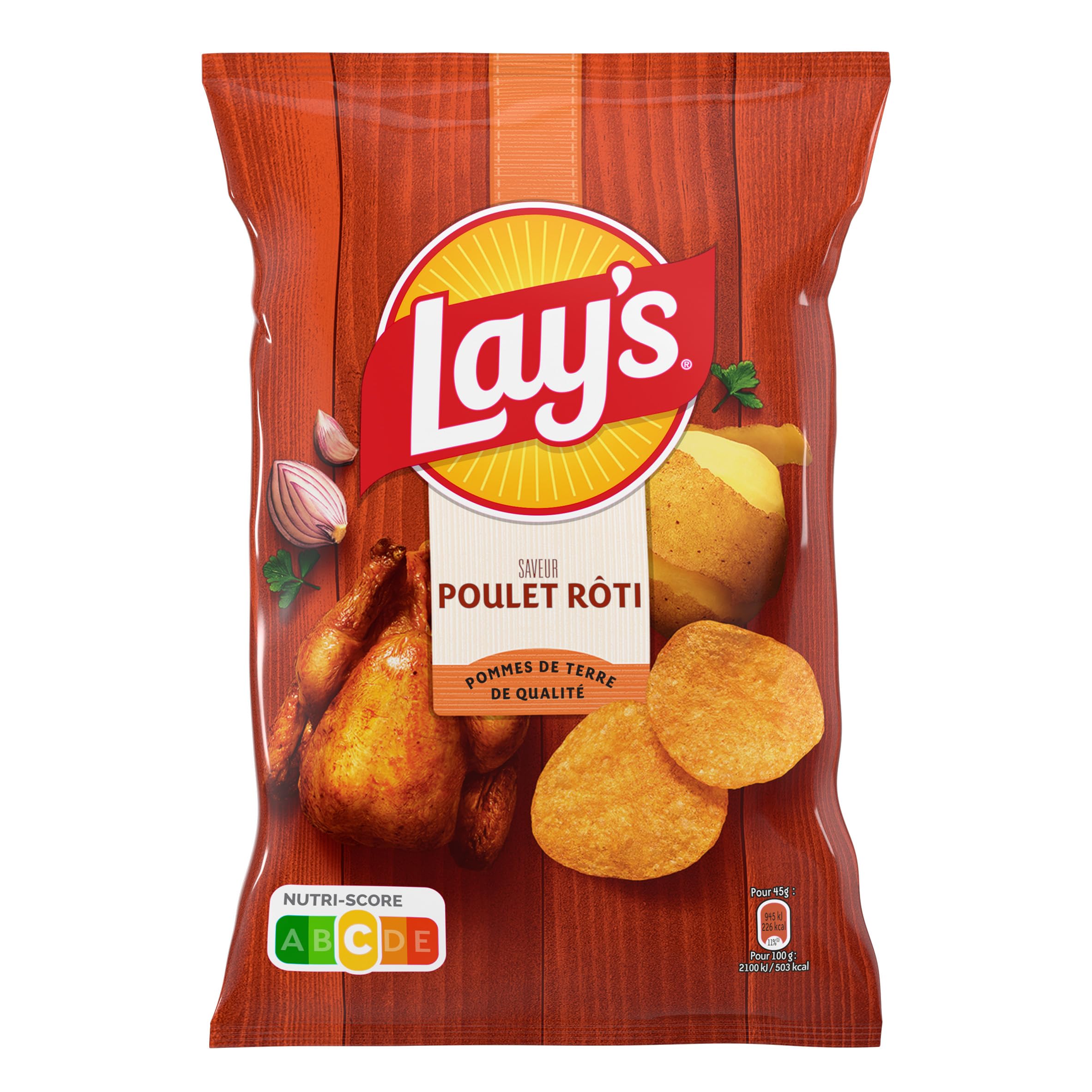 lay-s-poulet-r-ti-chips-pomme-de-terre-20x45g-individuel image 3