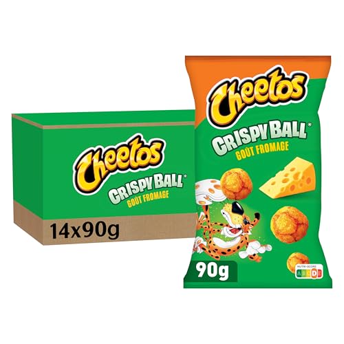 cheetos-crispy-ball-snack-souffl-fromage-90g-lot-de-14 image 5