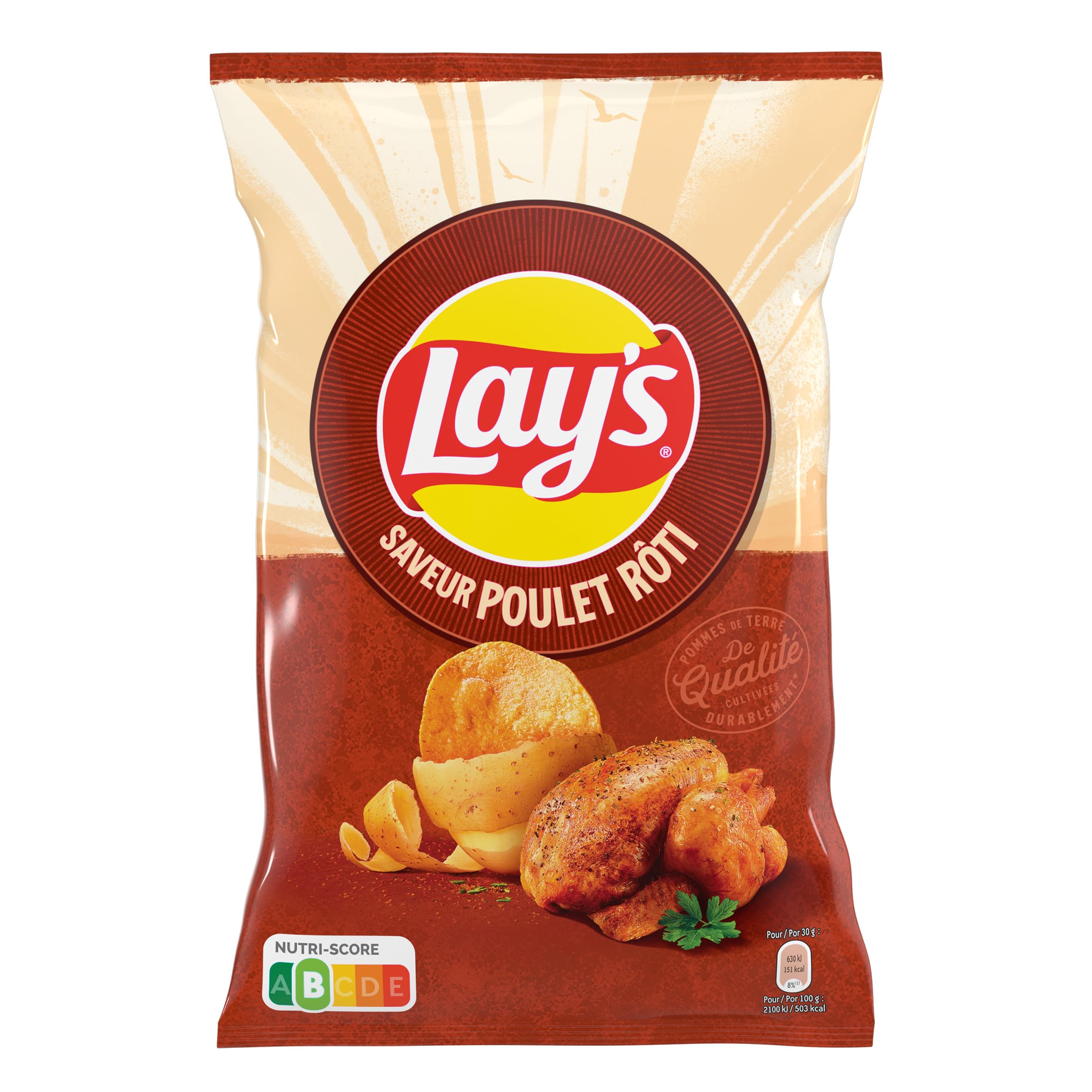 lay-s-classique-chips-poulet-r-ti-145-g-fines image 3