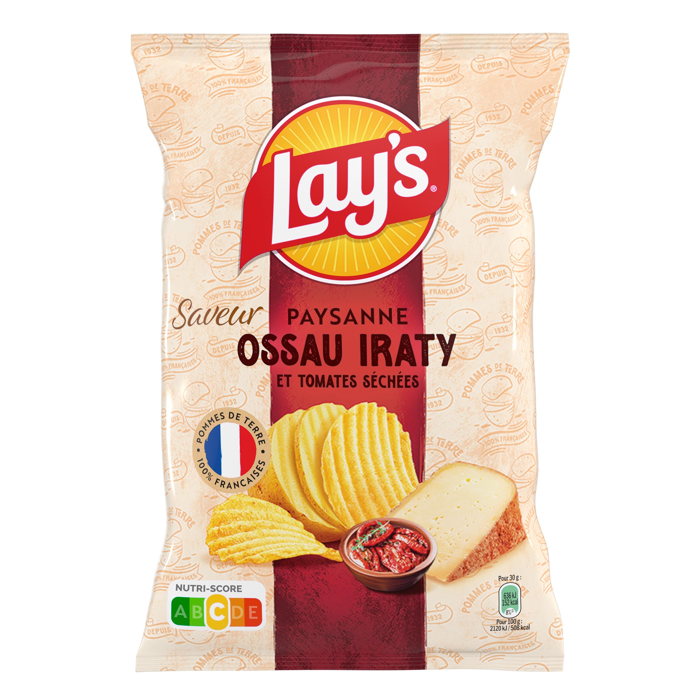lay-s-recette-paysanne-chips-ossau-iraty-tomates-s-ch-es-120g image 3
