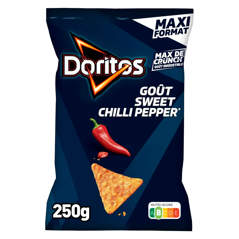 doritos-sweet-chilli-pepper-tortilla-maxi-250-g image 1