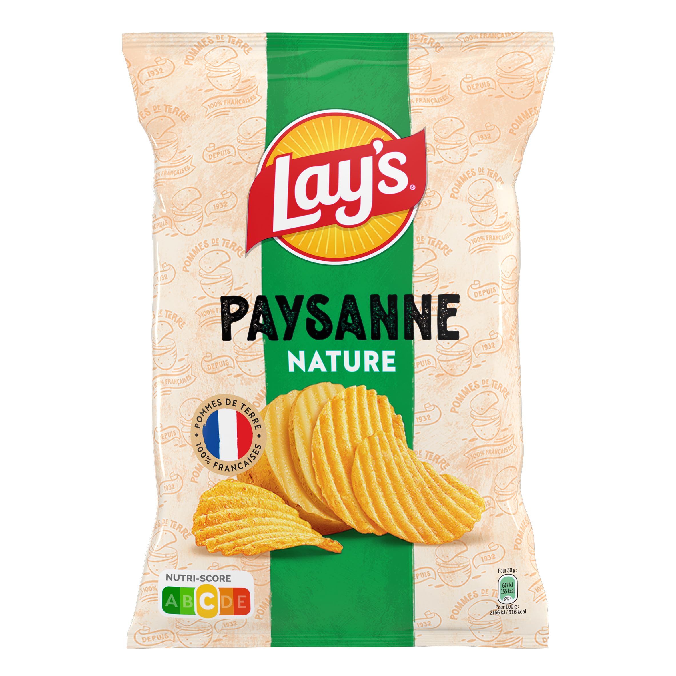 lay-s-paysanne-chips-nature-ondul-es-3-1kg-ap-ro image 3