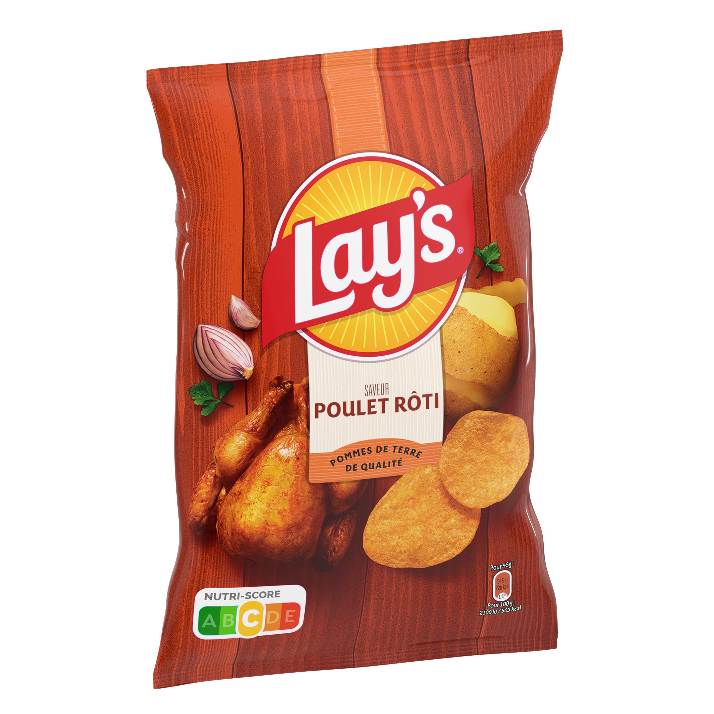lay-s-poulet-r-ti-chips-pomme-de-terre-20x45g-individuel image 4