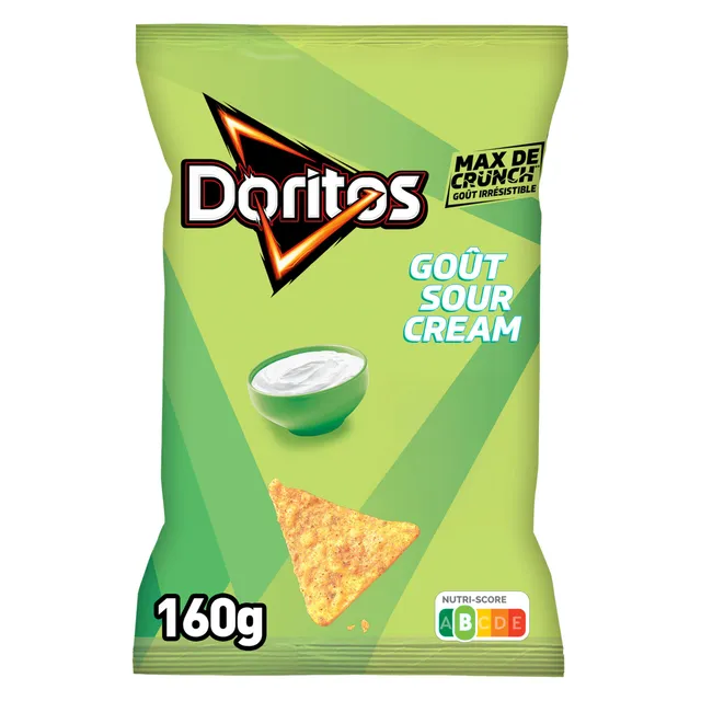 doritos-sour-cream-chips-tortilla-cr-me-160-g image 1