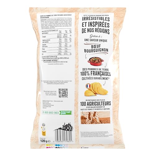 lay-s-paysanne-chips-b-uf-bourguignon-120-g image 7