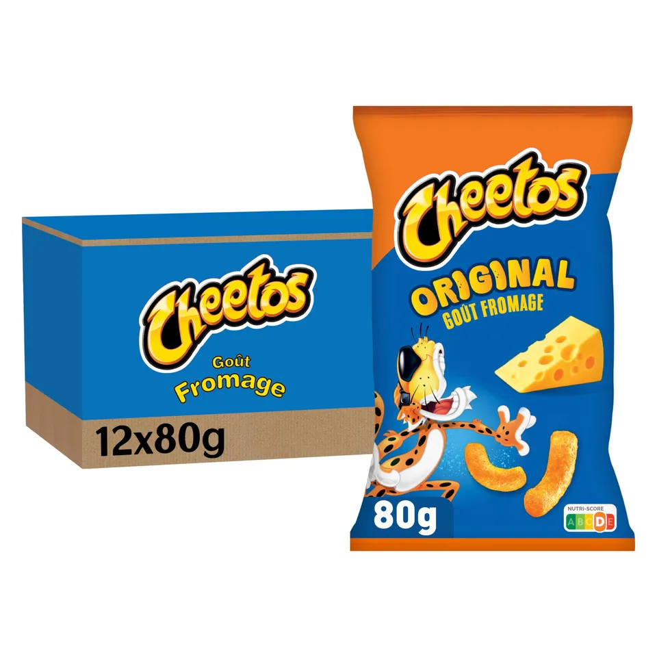 cheetos-original-snack-souffl-fromage-80g-lot-de-12 image 1
