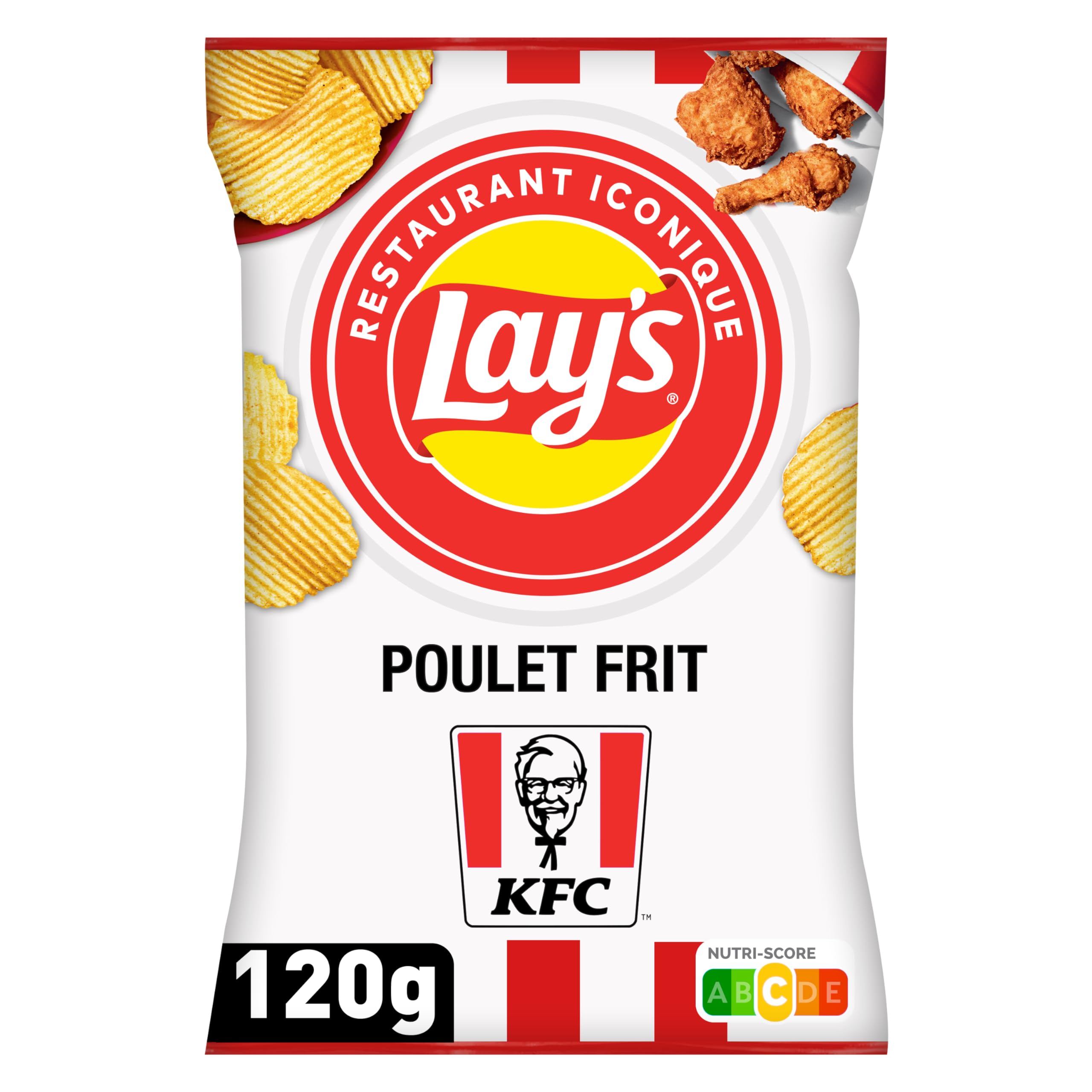 lay-s-classique-chips-kfc-poulet-120g-ondul-es image 1