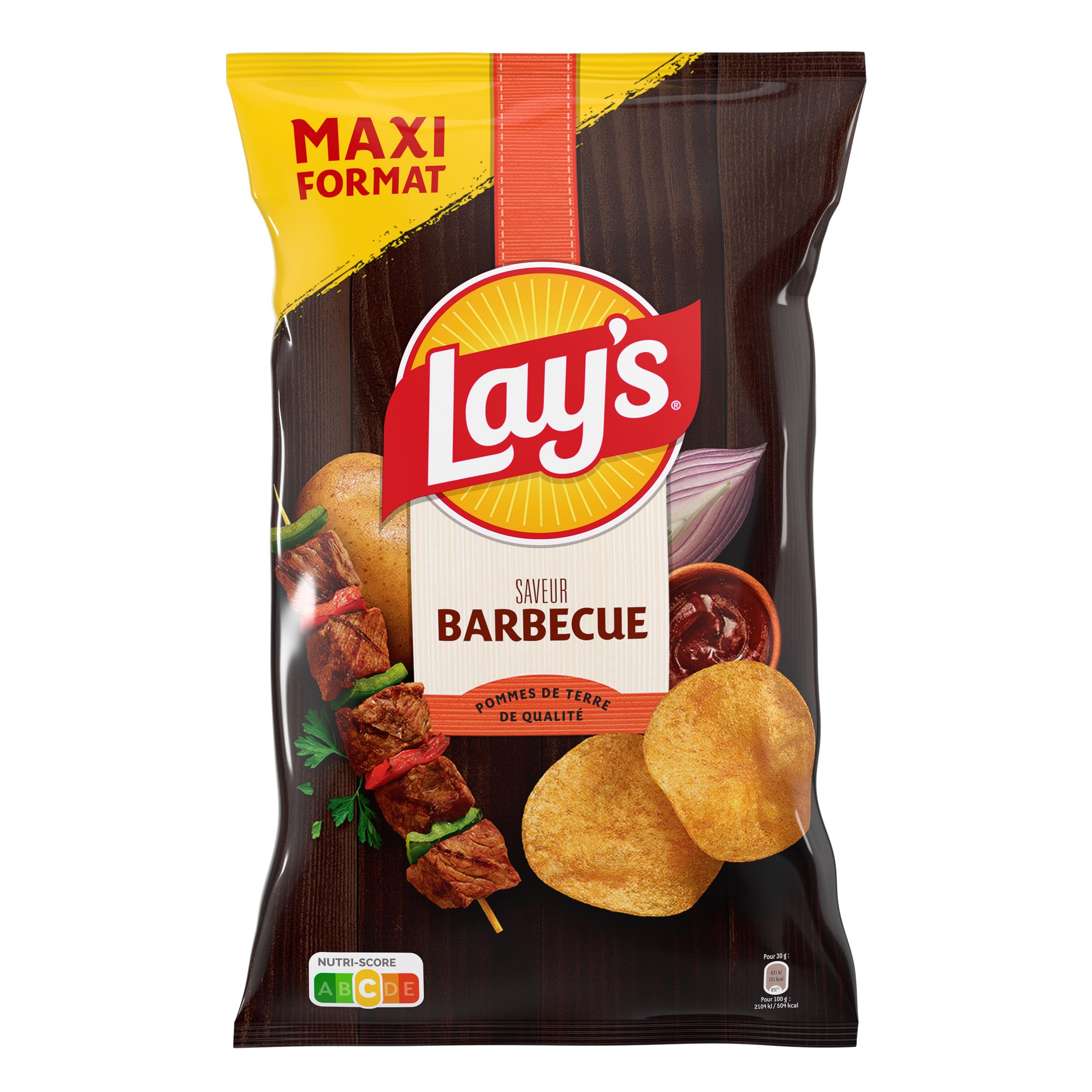 lay-s-classique-chips-barbecue-350g-maxi-format image 3
