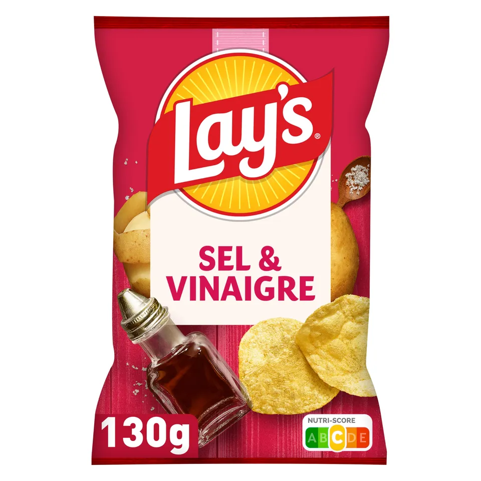 lay-s-classique-chips-sel-et-vinaigre-130g image 1